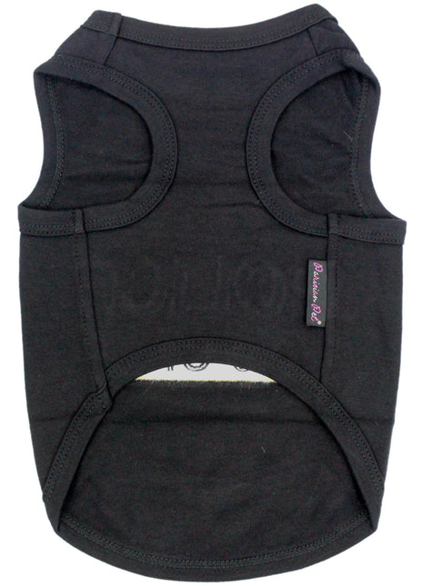 Parisian Pet 'Police' K-9 Unit Dog Outfit – Comfortable Uniform for Small Dogs & Cats, Black