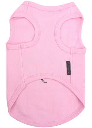 Parisian Pet 'Lil Angel' Dog & Cat T-Shirt – Cute Embroidered Cotton, Comfortable & Stylish – Pink