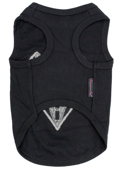 Parisian Pet 'Tuxedo' Stylish Dog Outfit – Premium Cotton Formal Wear for Special Occasions, Black