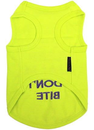 Parisian Pet 'Keep Calm' T-Shirt for Dogs & Cats – Fun & Relaxing Pet Apparel, Light Green