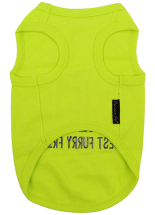 Parisian Pet 'BFF' Comfortable Embroidered Dog Shirt – Trendy Small Dog Casual Shirt for Dogs & Cats-Valentine's Day