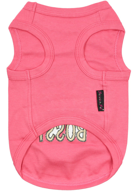 Parisian Pet 'Classy, Sassy, and a Bit Bossy' Dog & Cat T-Shirt – Trendy & Fun Pet Apparel - Pink