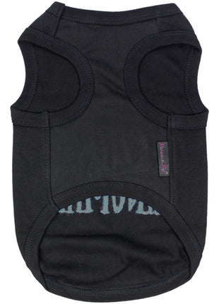 Parisian Pet 'Little Wingman' Winged Dog Shirt – Cool Adventure-Themed Shirt for Dogs & Cats, Black