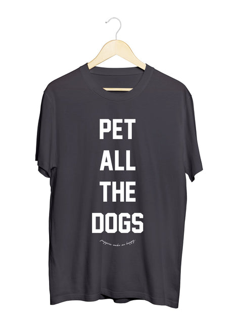 Pet All The Dogs | Uni-Sex Crewneck Tee