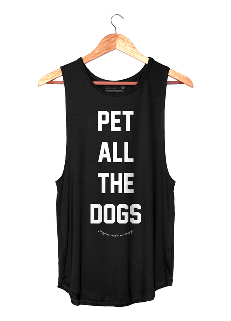 Pet All The Dogs | Women's Sleeveless |