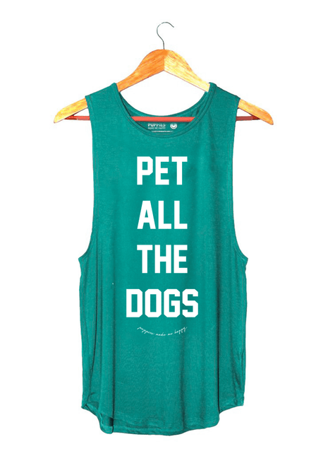 Pet All The Dogs | Women's Sleeveless |