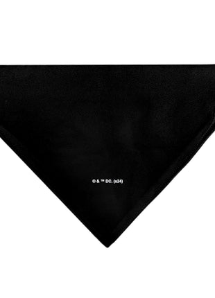 Pet Bandana - Batman Shield Logo Black/Yellow