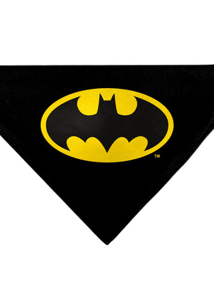 Pet Bandana - Batman Shield Logo Black/Yellow