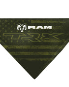 Pet Bandana - RAM TRX Americana Stars and Stripes Weathered Black/Brown/White