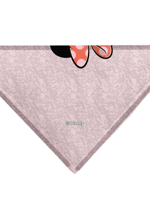 Pet Bandana - Minnie Mouse BE KIND Peace Pose Pinks