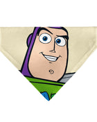 Pet Bandana - Toy Story Buzz Lightyear Face Close-Up Beige