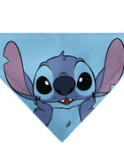 Pet Bandana - Stitch Grinning Pose Blue