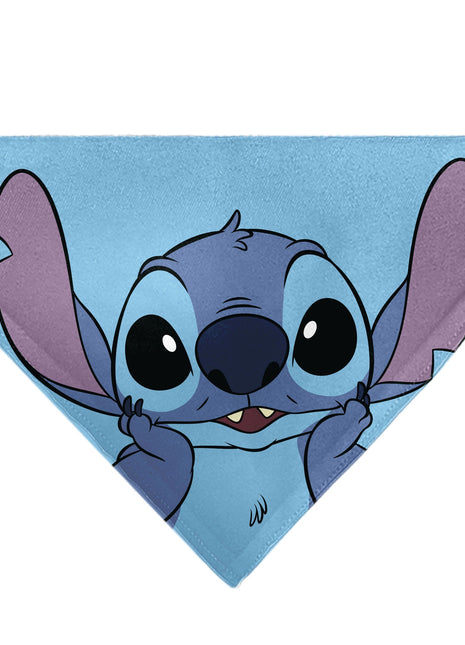 Pet Bandana - Stitch Grinning Pose Blue