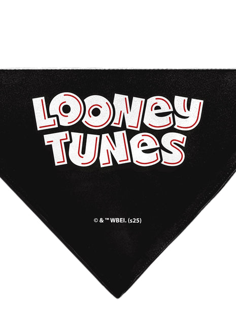 Pet Bandana - LOONEY TUNES Sylvester the Cat Face Close-Up Black