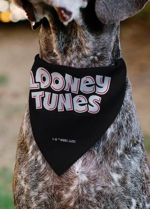 Pet Bandana - LOONEY TUNES Sylvester the Cat Face Close-Up Black