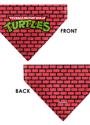 Pet Bandana - TEENAGE MUTANT NINJA TURTLES Brick Title Logo