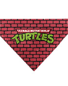 Pet Bandana - TEENAGE MUTANT NINJA TURTLES Brick Title Logo