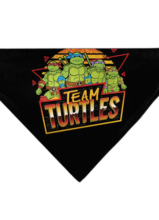 Pet Bandana - Teenage Mutant Ninja Turtles TEAM TURTLES Group Pose Black/Red