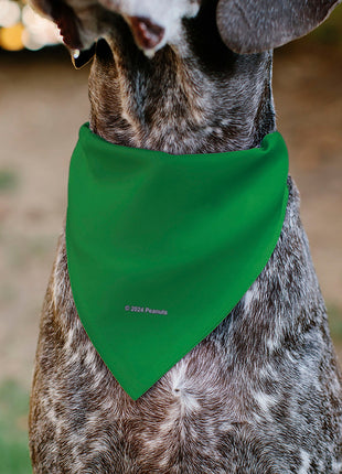Pet Bandana - Peanuts Gang Group Pose Green