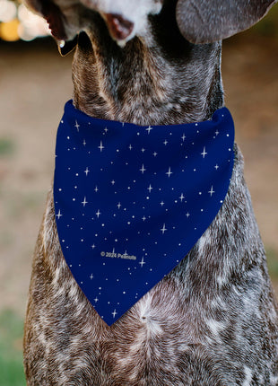 Pet Bandana - Peanuts Astronaut Linus Security Blanket Space Pose Blue