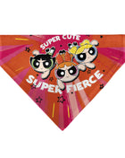 Pet Bandana - Powerpuff Girls SUPER CUTE SUPER FIERCE Group Pose Pinks