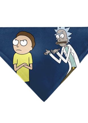 Pet Bandana - Rick and Morty Arms Crossed Pose Blue