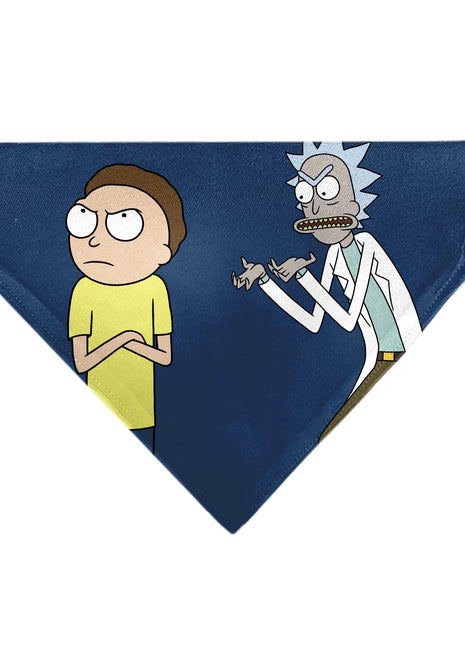 Pet Bandana - Rick and Morty Arms Crossed Pose Blue