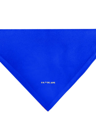Pet Bandana - Superman Shield Logo Blue/Red/Yellow