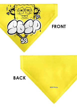 Pet Bandana - SpongeBob SquarePants SPSP $B Chain Pose Yellow
