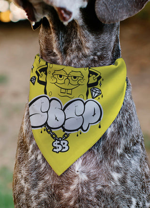 Pet Bandana - SpongeBob SquarePants SPSP $B Chain Pose Yellow
