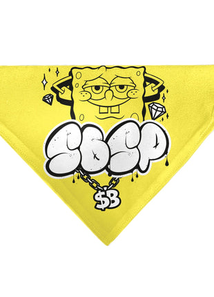 Pet Bandana - SpongeBob SquarePants SPSP $B Chain Pose Yellow