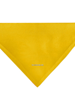 Pet Bandana - Star Trek Original Series Golden Yellow Uniform Print