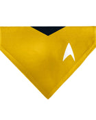 Pet Bandana - Star Trek Original Series Golden Yellow Uniform Print