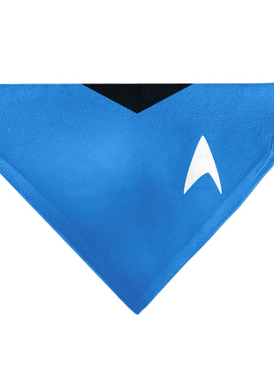 Pet Bandana - Star Trek Original Series Blue Uniform Print