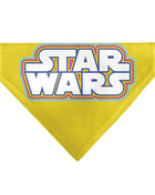 Pet Bandana - STAR WARS Title Logo Yellow/Multi Color/White