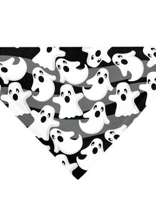 Pet Bandana - Ghosts Scattered Black/White