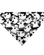 Pet Bandana - Ghosts Scattered Black/White