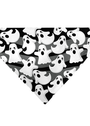 Pet Bandana - Ghosts Scattered Black/White