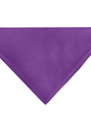 Pet Bandana - BIRTHDAY GIRL Text Purples/White