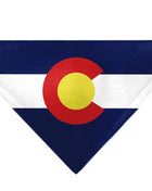 Pet Bandana - Colorado Flag Centered
