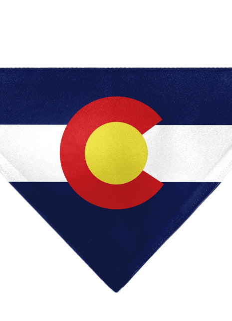 Pet Bandana - Colorado Flag Centered
