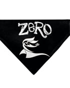Pet Bandana - Nightmare Before Christmas ZERO Smiling Pose Black/White