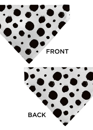 Pet Bandana - 101 Dalmatians Cruella's Spots White/Black