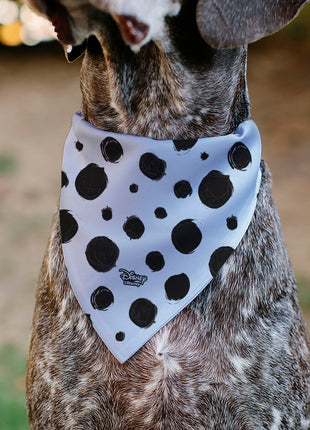 Pet Bandana - 101 Dalmatians Cruella's Spots White/Black