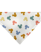 Pet Bandana - Mickey Mouse Ears Icon Scattered White