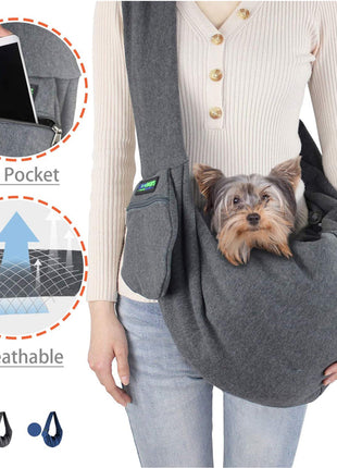 GOOPAWS Comfy Hands-Free Dog & Cat Sling - Pup List