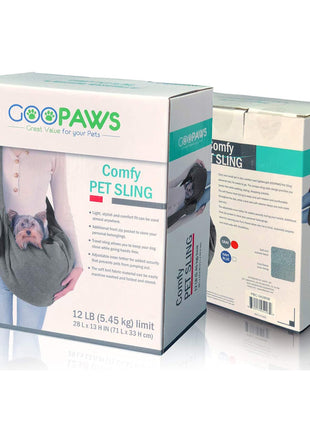 GOOPAWS Comfy Hands-Free Dog & Cat Sling - Pup List
