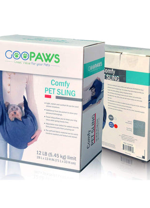 GOOPAWS Comfy Hands-Free Dog & Cat Sling - Pup List