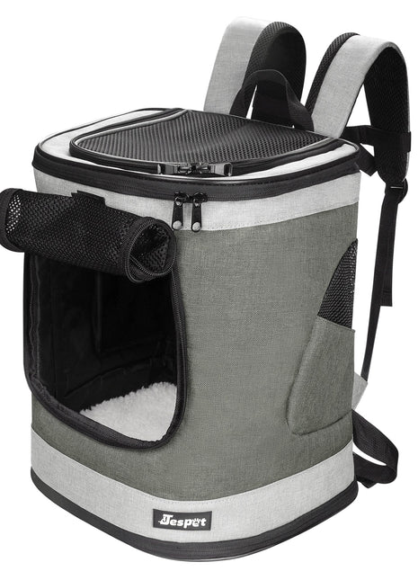 GOOPAWS Soft Backpack Carrier for Small Dogs and Cats, Collapsible with Breathable Mesh - Pup List