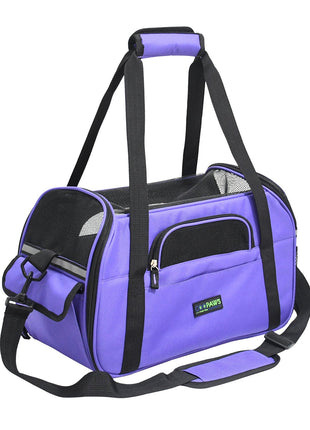 GOOPAWS Soft Sided Collapsible Airline Travel Pet Carrier Bag for Comfort and Travel - Pup List